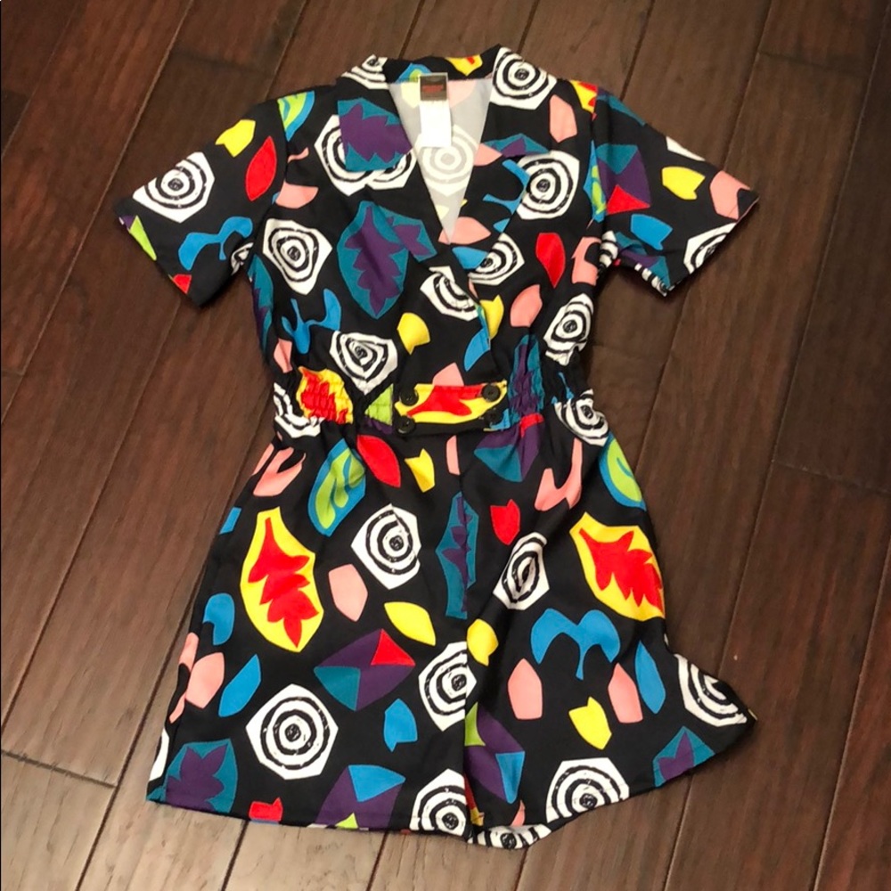 Eleven Stranger Things 80s Romper Costume SM